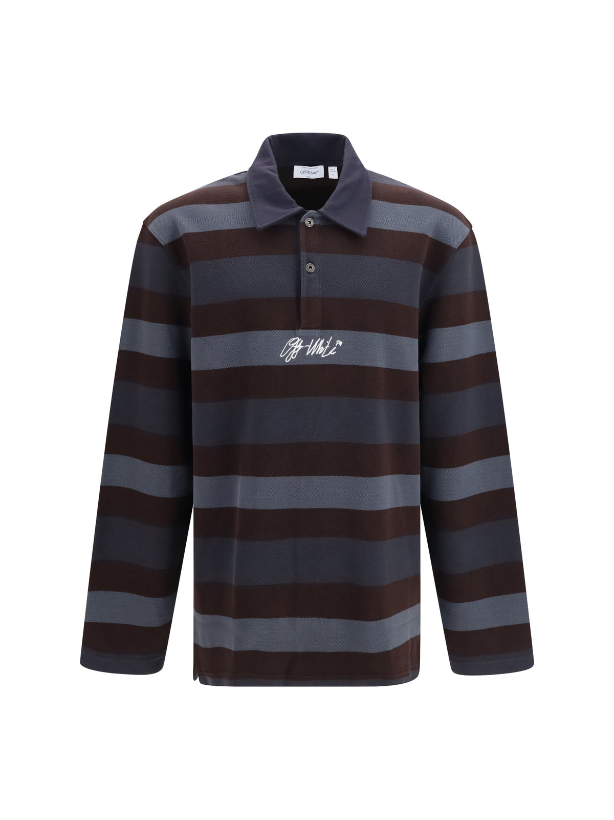 Off-White Stroke Polo Shirt - Multicolor