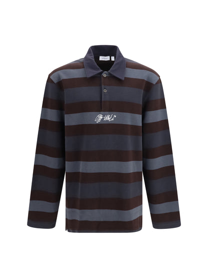 Off-White Stroke Polo Shirt - Multicolor
