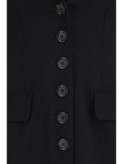 Dolce & Gabbana Stretch wool single breasted Jacket - Black
