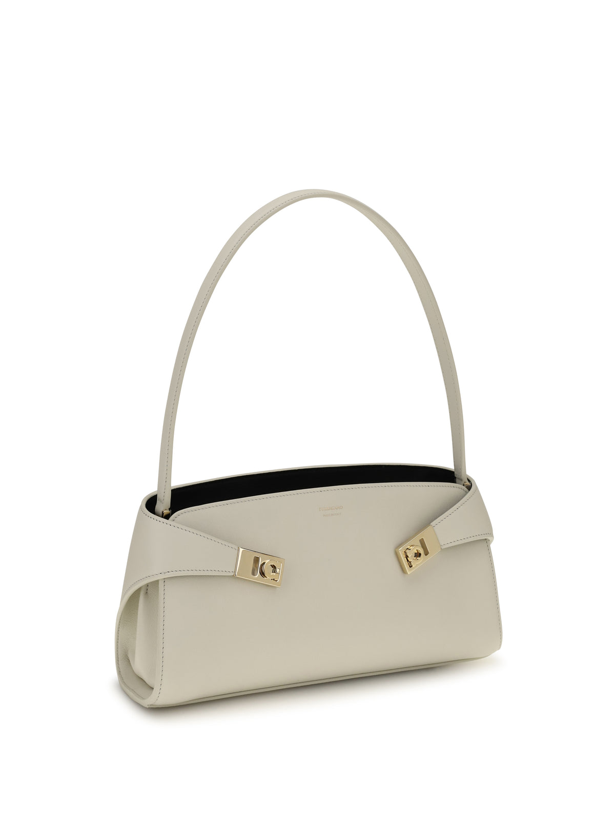 Ferragamo Hug East-West Shoulder Bag - Mascarpone