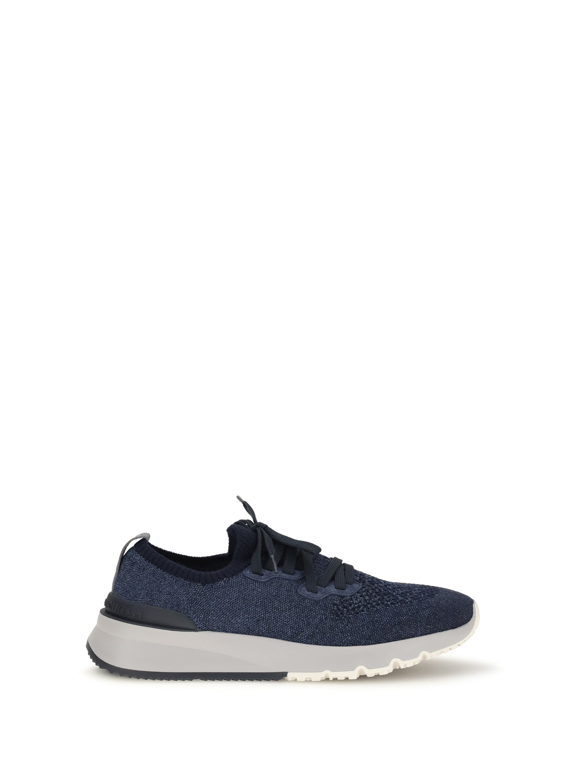 Brunello Cucinelli Cotton Sneakers - Denim+Navy+G Light/Panama/Blue