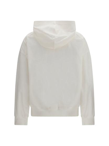 Brunello Cucinelli Cotton Hoodie - Natural