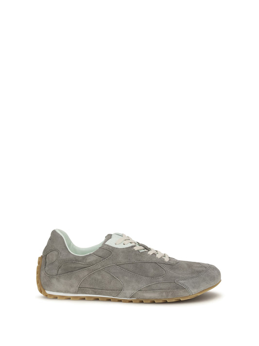 BOTTEGA VENETA Orbit Flash suede Sneakers