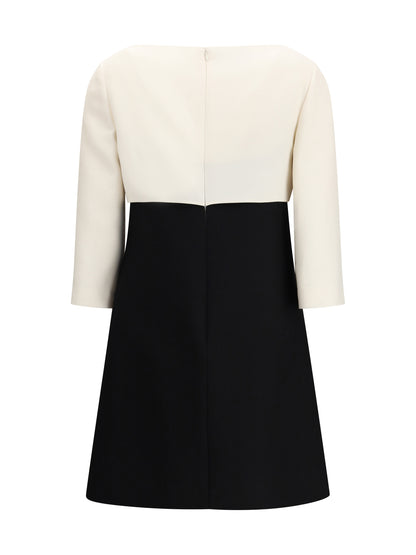 VALENTINO Short Crepe Couture Dress