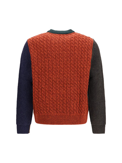 Barbour Barbour X Paul Smith wool Sweater - Bottle Green