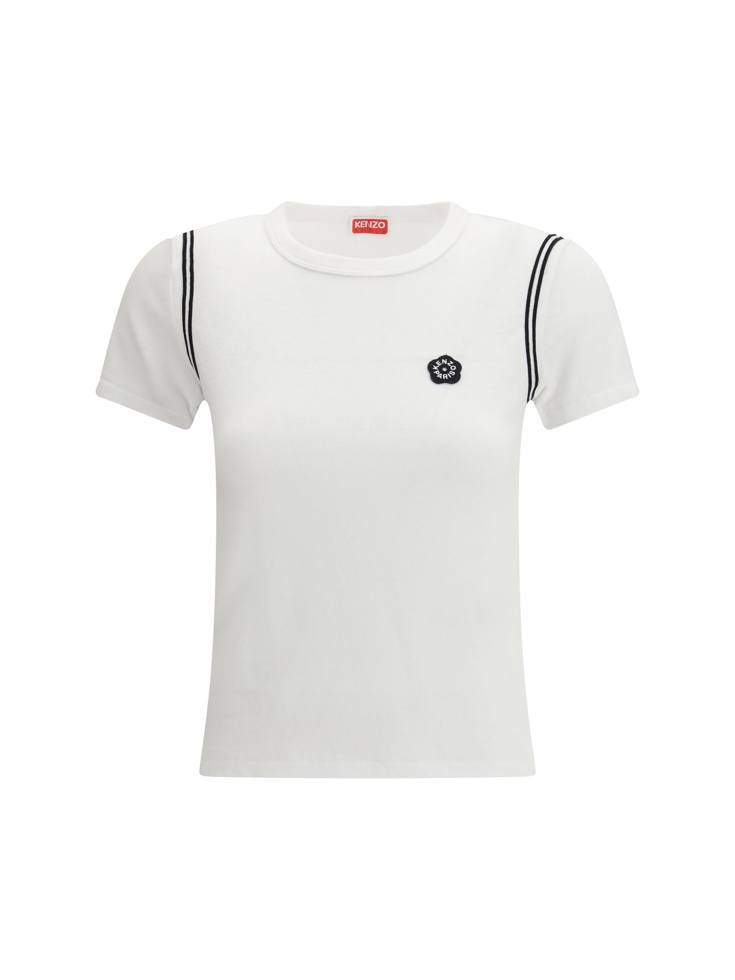 KENZO Cotton Boke Flower 2.0 embroidered T-shirt