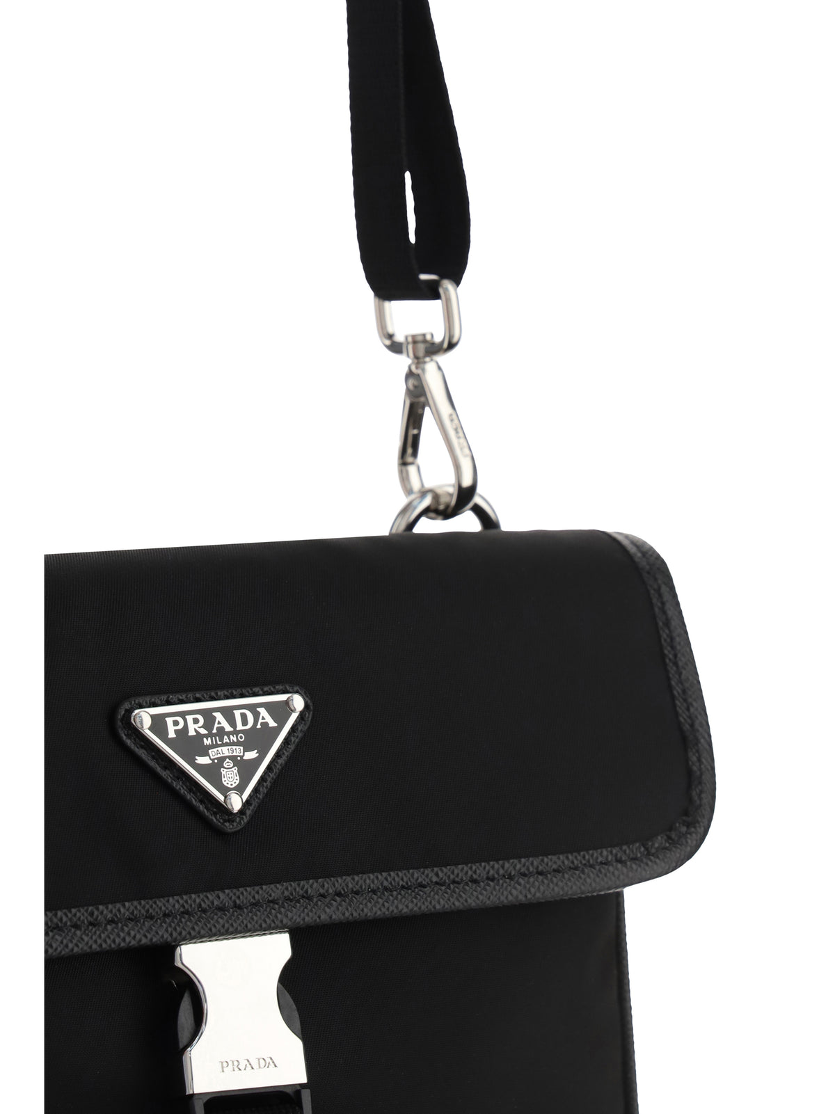 Prada Re-Nylon Phone Case - Black