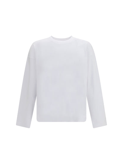 Dries Van Noten Crewneck long sleeve T-shirt - White