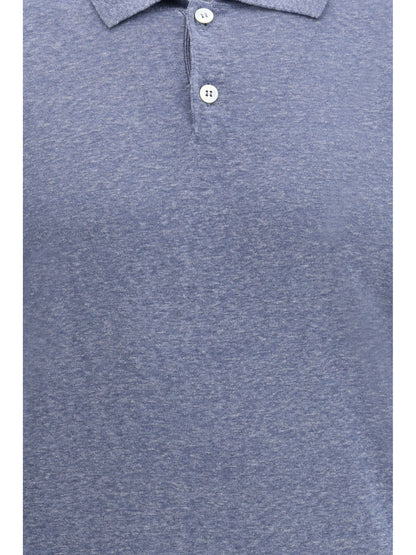 BRUNELLO CUCINELLI Linen and silk Polo Shirt