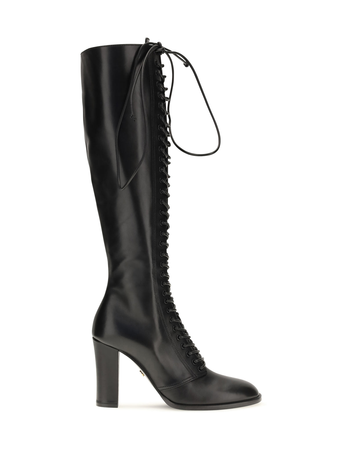 Dolce & Gabbana Lace-up knee-high Boots - Black