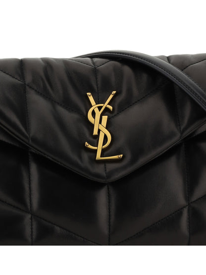 Saint Laurent Puffer Toy Shoulder Bag - Black
