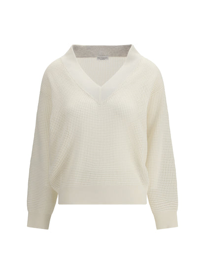 BRUNELLO CUCINELLI Cashmere net Sweater