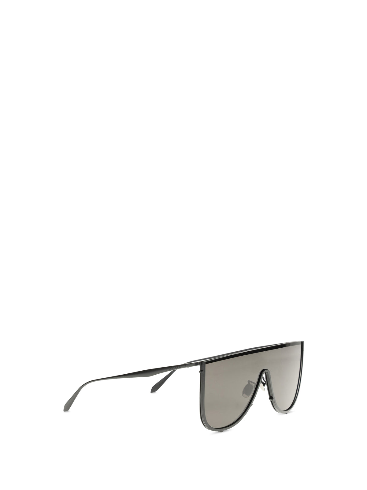AlaïA Mask Sunglasses - Black-Black-Grey