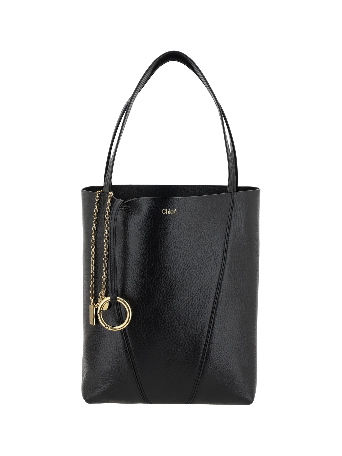 Chloé Spin Shoulder Bag - Black