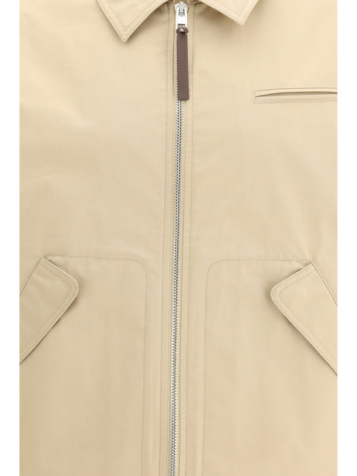 Moschino Zip closure Jacket - Brown