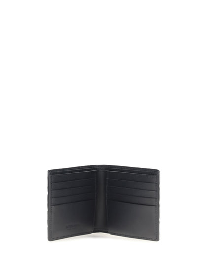 Bottega Veneta Intrecciato Wallet - Space-Silver