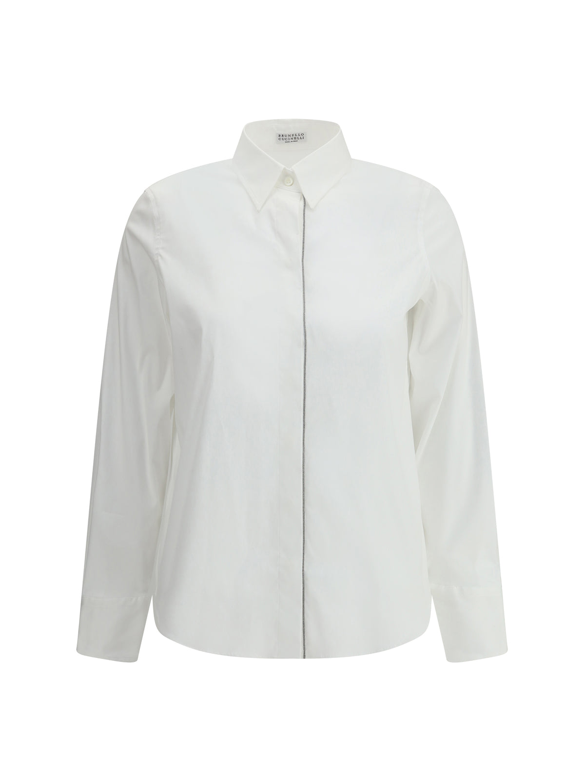 Brunello Cucinelli Shirt with embellishments - White