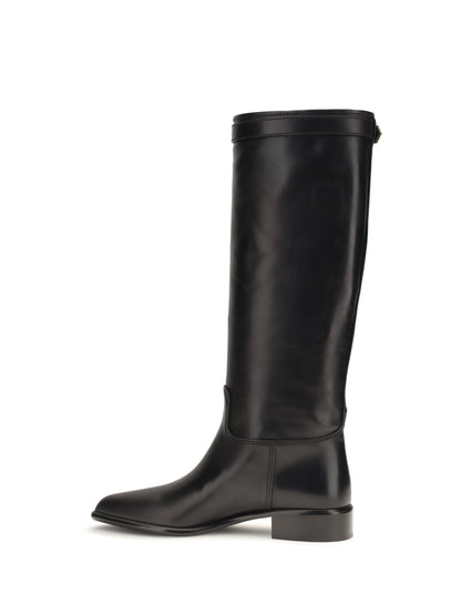 Prada High leather Boots - Black