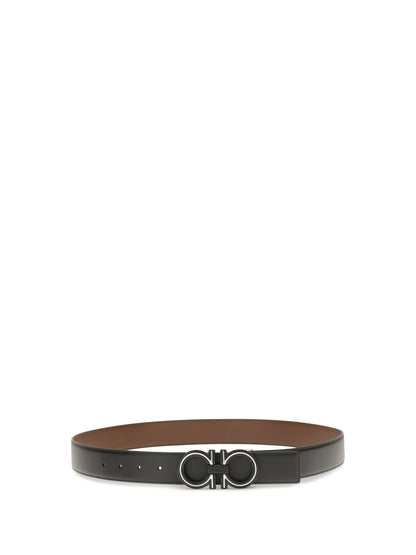 FERRAGAMO Reversible leather Belt