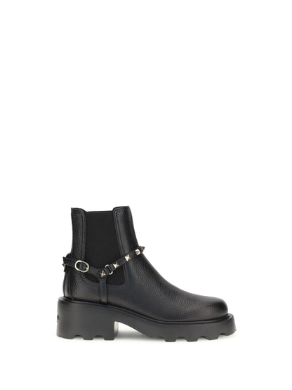 VALENTINO GARAVANI Leather Ankle Boots