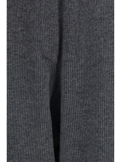 Brunello Cucinelli Cashmere Pants - Piombo