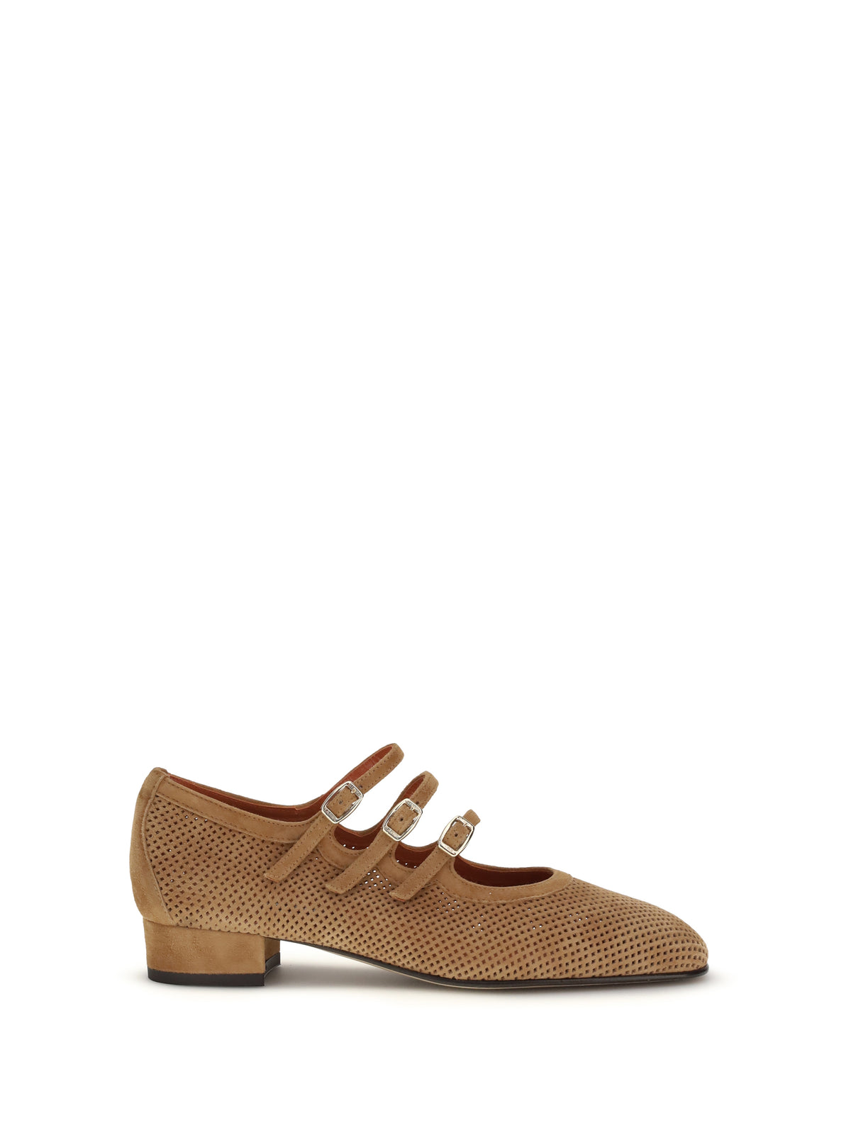 Carel Paris Ariana suede Ballerinas - Tan