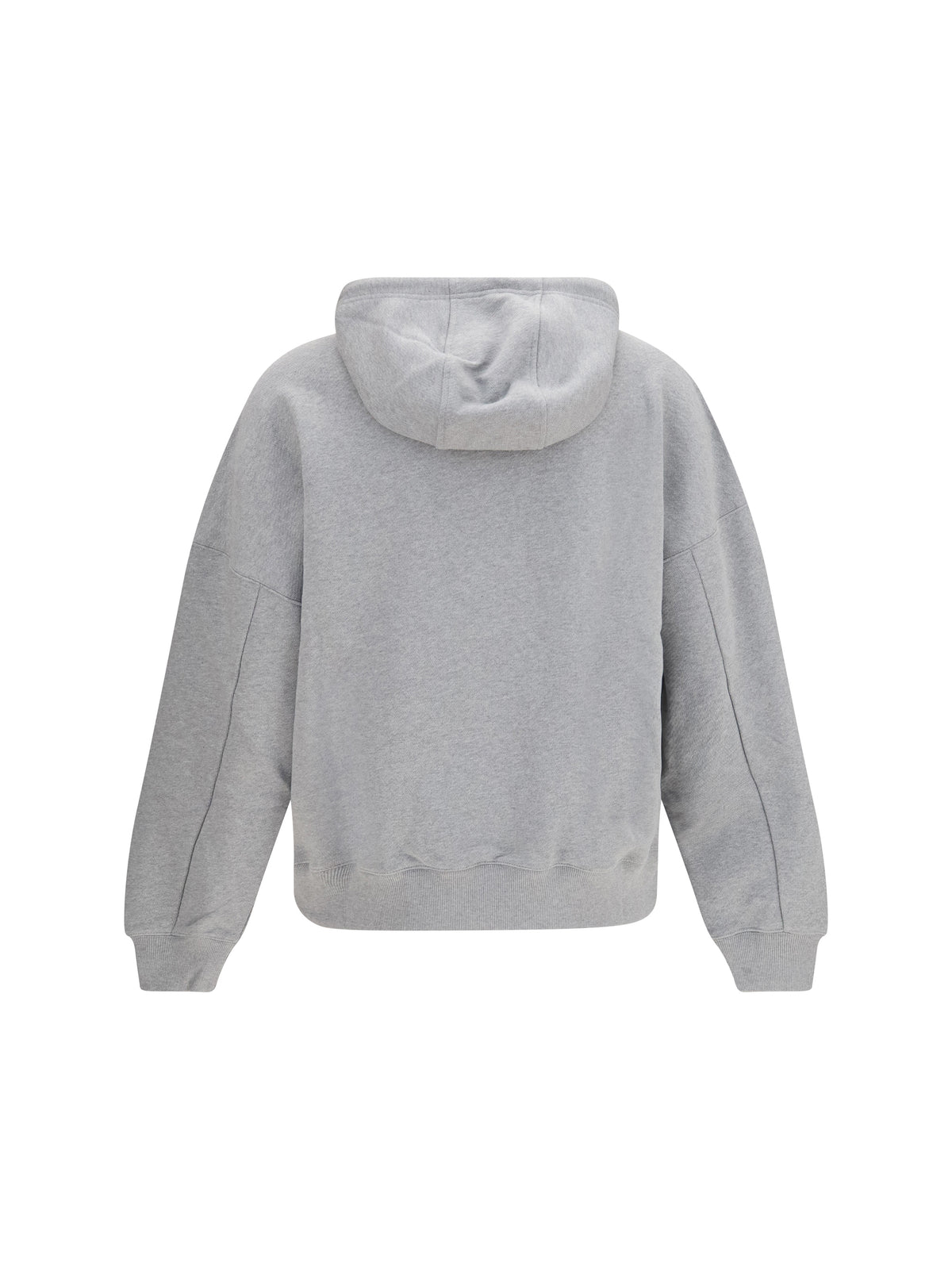 Loewe Hooded Sweatshirt with drawstring and keyring - Grey Melange