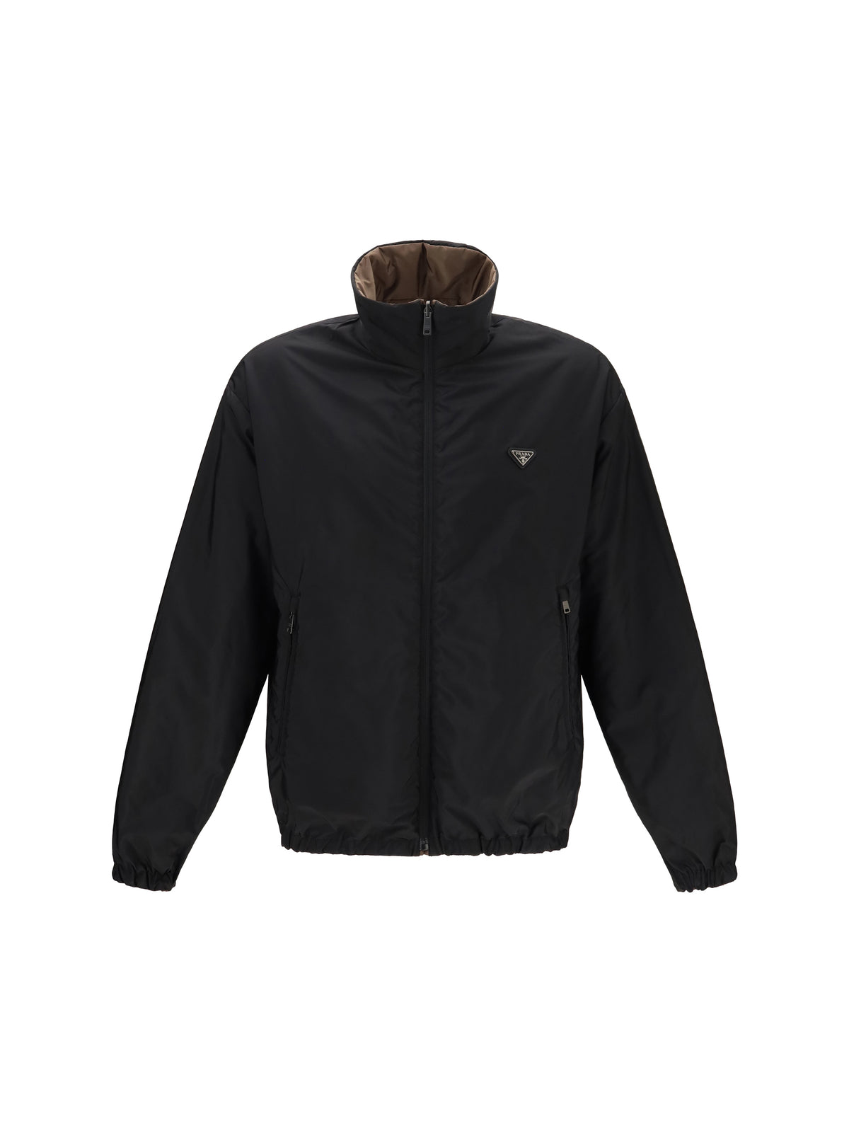 Prada Re-Nylon Down Jacket - Corteccia+Nero