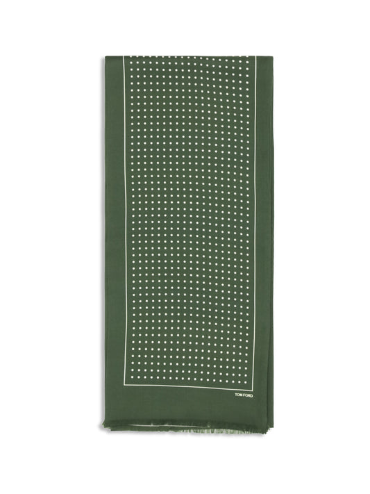 TOM FORD Polka dot Scarf