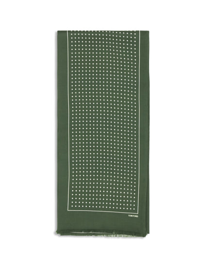 TOM FORD Polka dot Scarf