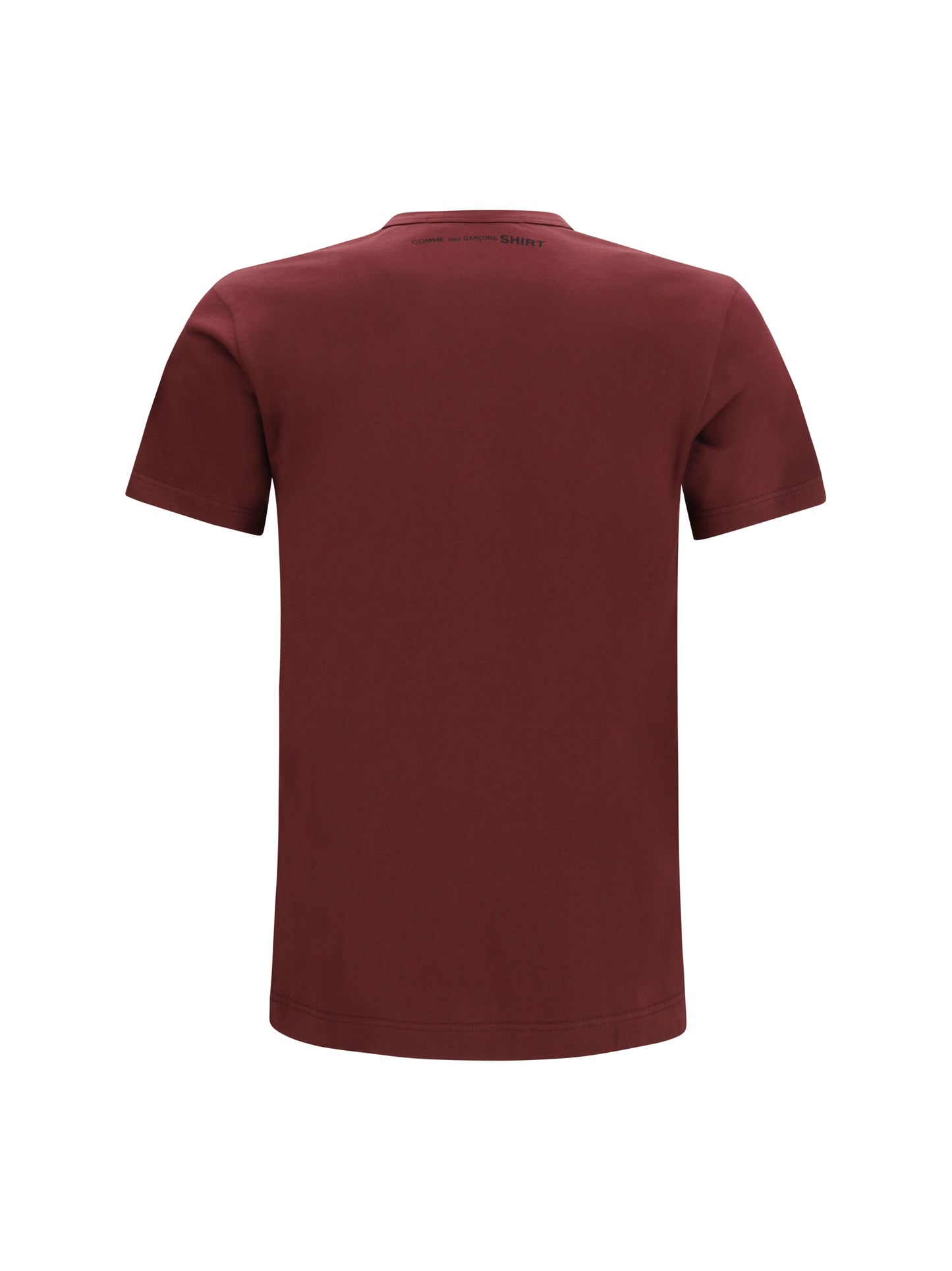 COMME DES GARÇONS SHIRT Short-sleeved cotton crewneck T-shirt