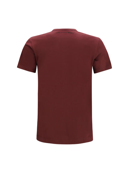 COMME DES GARÇONS SHIRT Short-sleeved cotton crewneck T-shirt