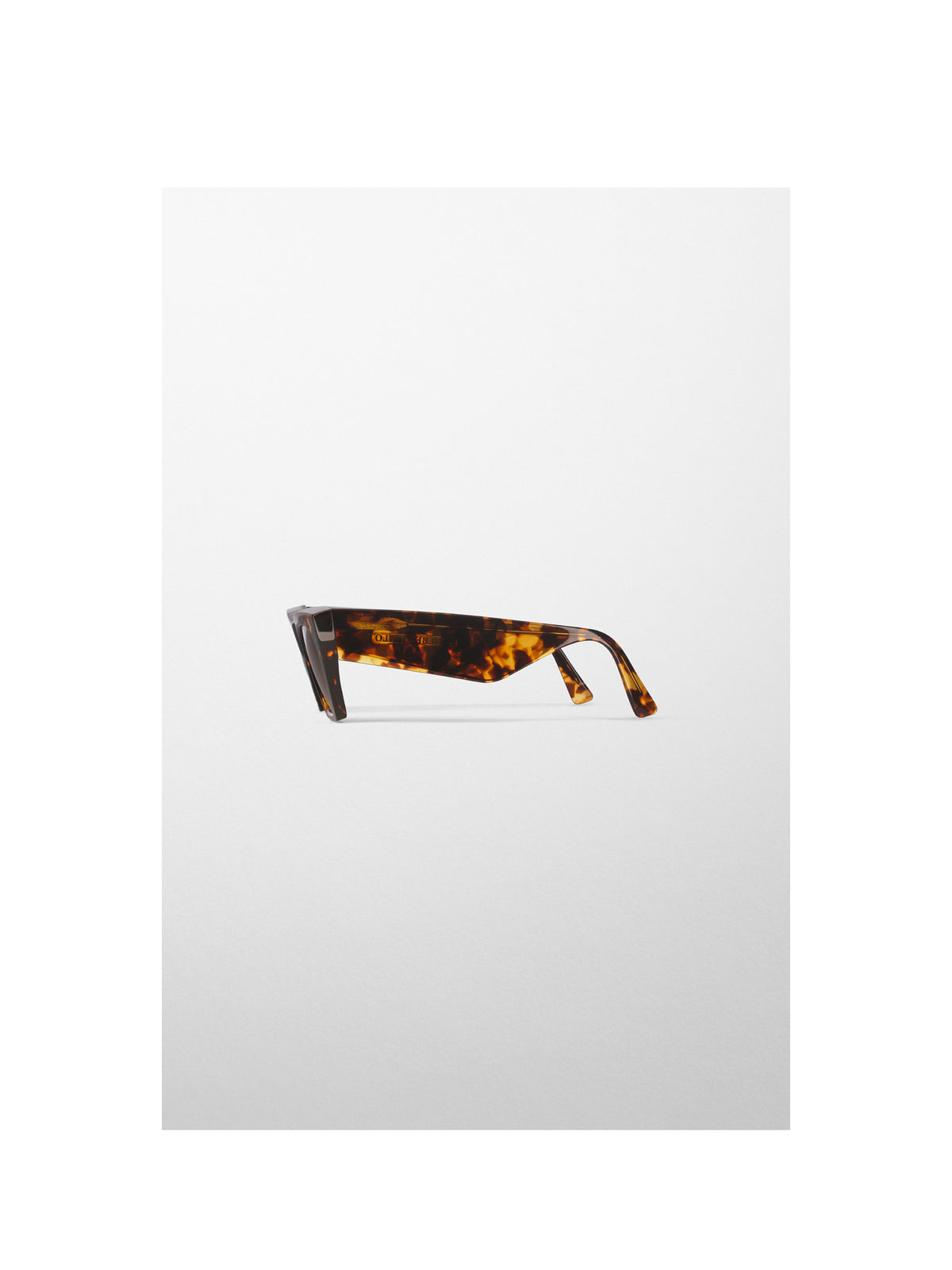 Phoebe Philo Peak Sunglasses - Mid Tortoiseshell