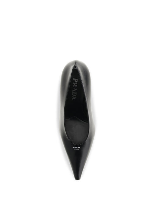 Prada Leather Pumps - Black