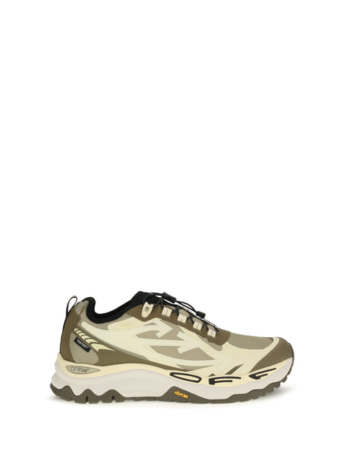 Off-White BRB Trail Low Sneakers - Military Green/Lt Green
