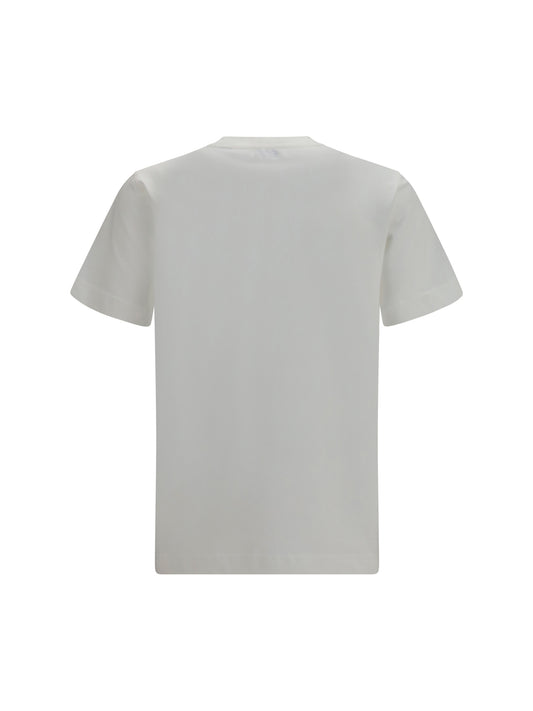 Burberry Cotton T-shirt - Chalk