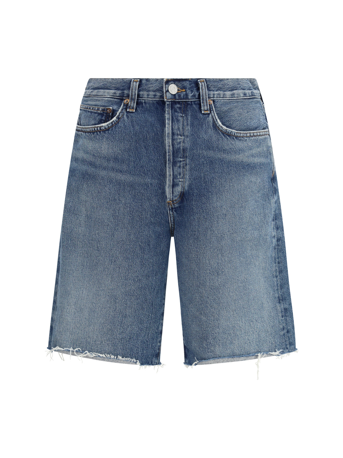 Agolde Anson denim Shorts - Guide (Worn Md Range Ind - Cut