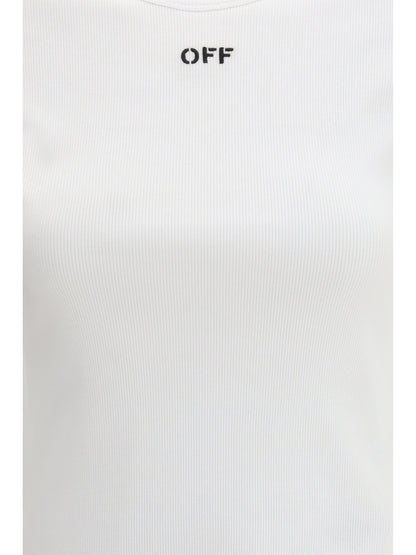 OFF-WHITE Off Stamp Rib Basic T-shirt