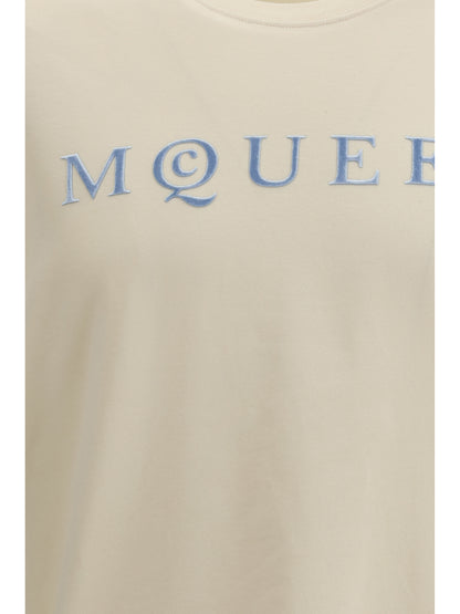 ALEXANDER McQUEEN Cotton T-shirt with logo