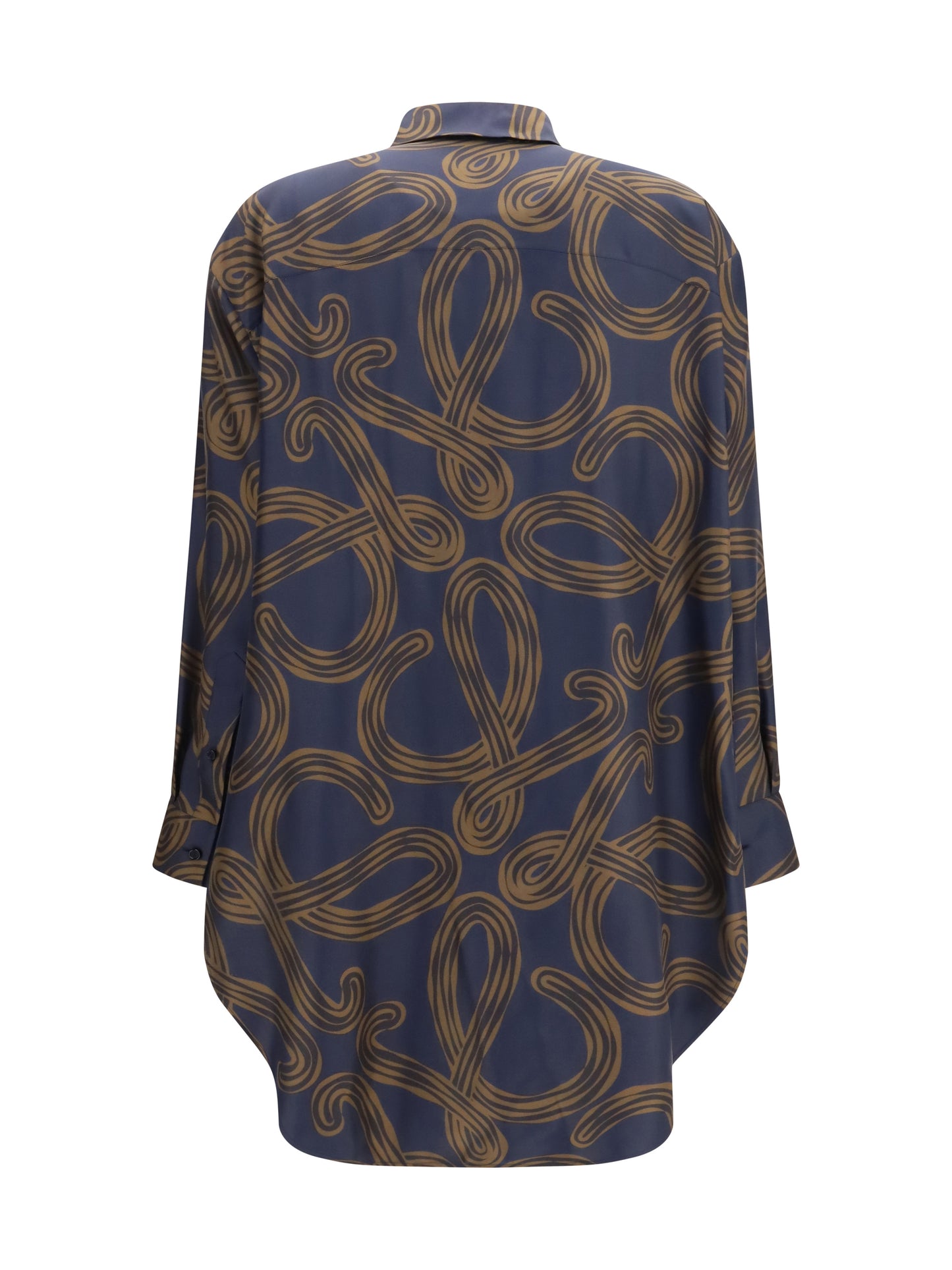 LOEWE Lightweight printed silk twill Shirt