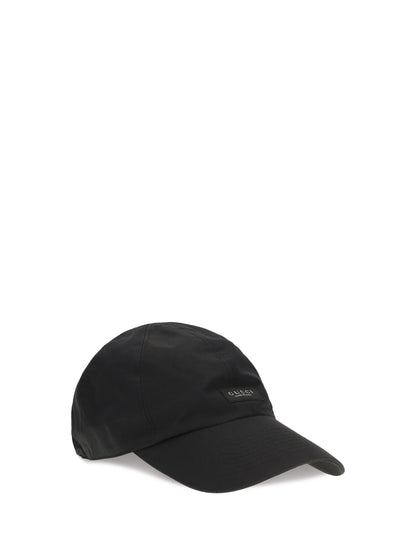 Gucci Logo Baseball Cap - Black Black/Black
