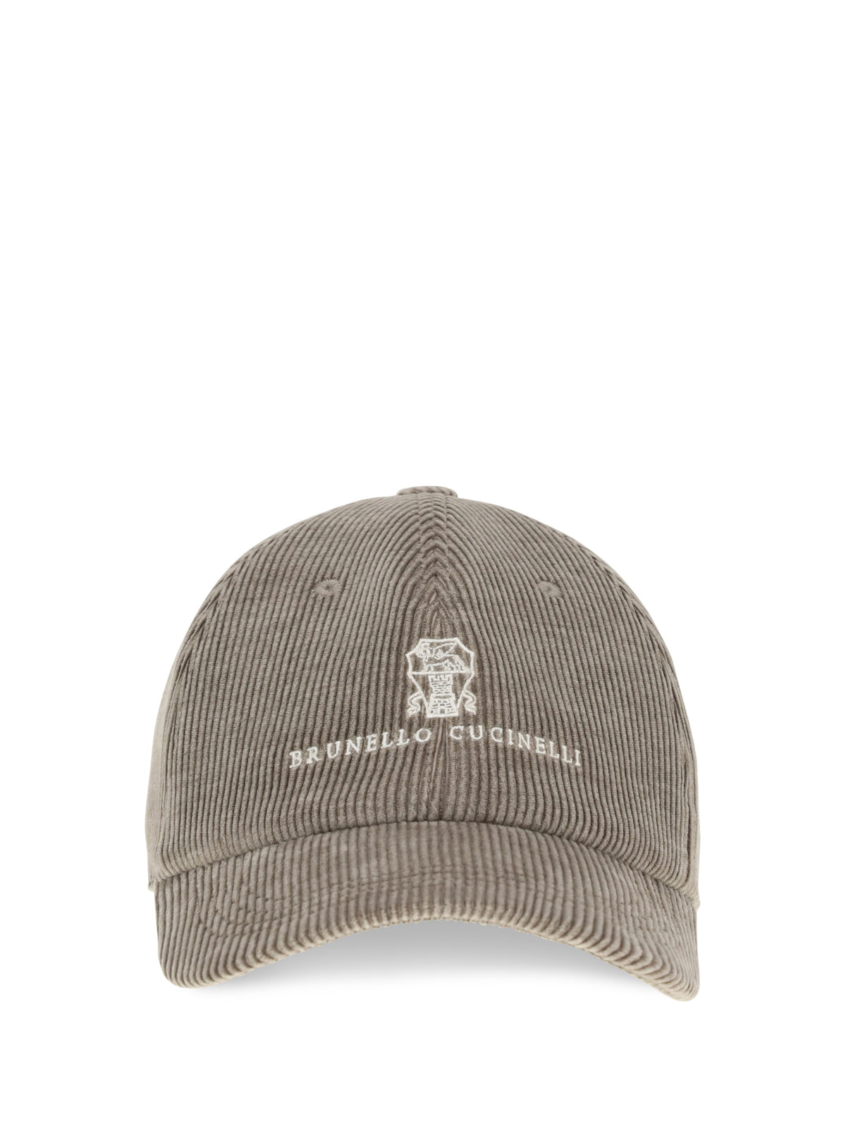 Brunello Cucinelli Ribbed Baseball Cap - Granite