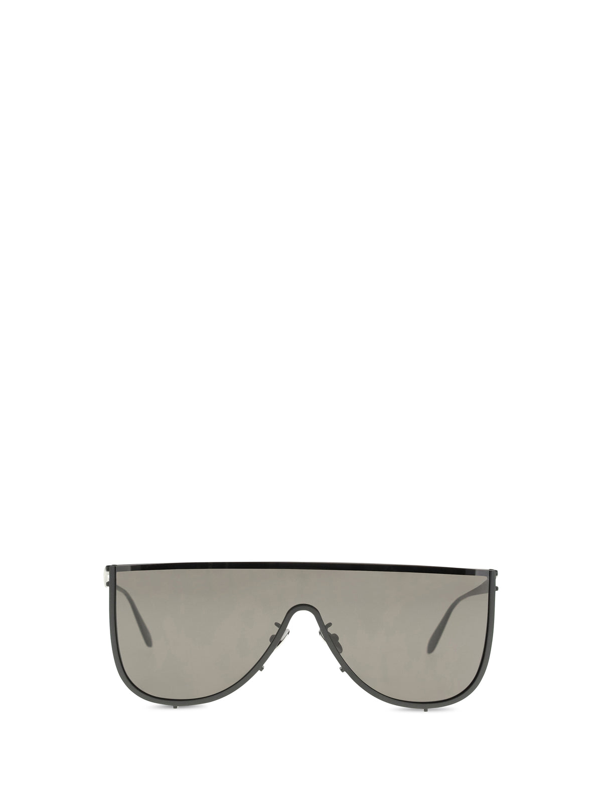 AlaïA Mask Sunglasses - Black-Black-Grey
