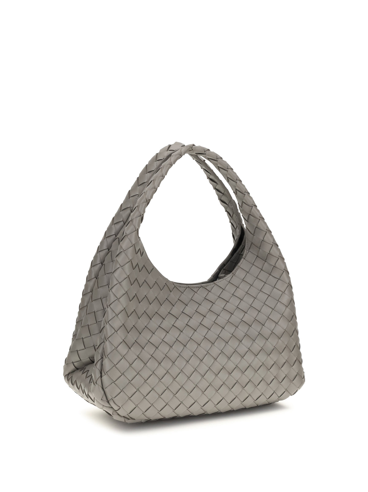 Bottega Veneta Campana Shoulder Bag - Basalt-Muse Brass