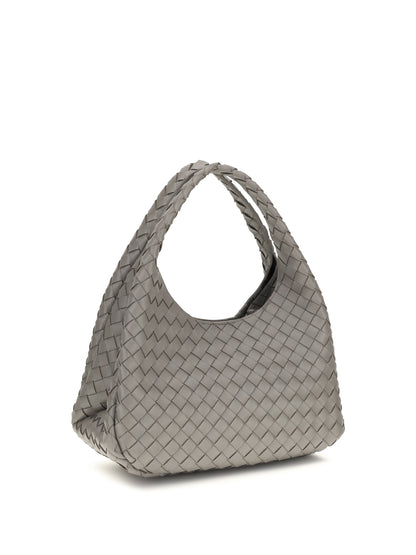 Bottega Veneta Campana Shoulder Bag - Basalt-Muse Brass