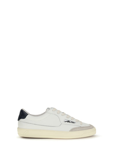 Autry Windscape Low leather Sneakers - White/Space