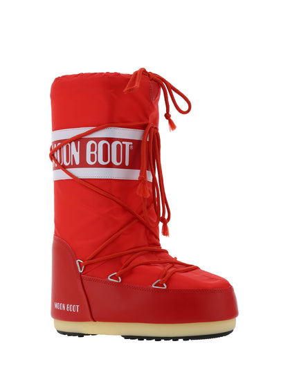 Moon Boot Icon Boots - Red
