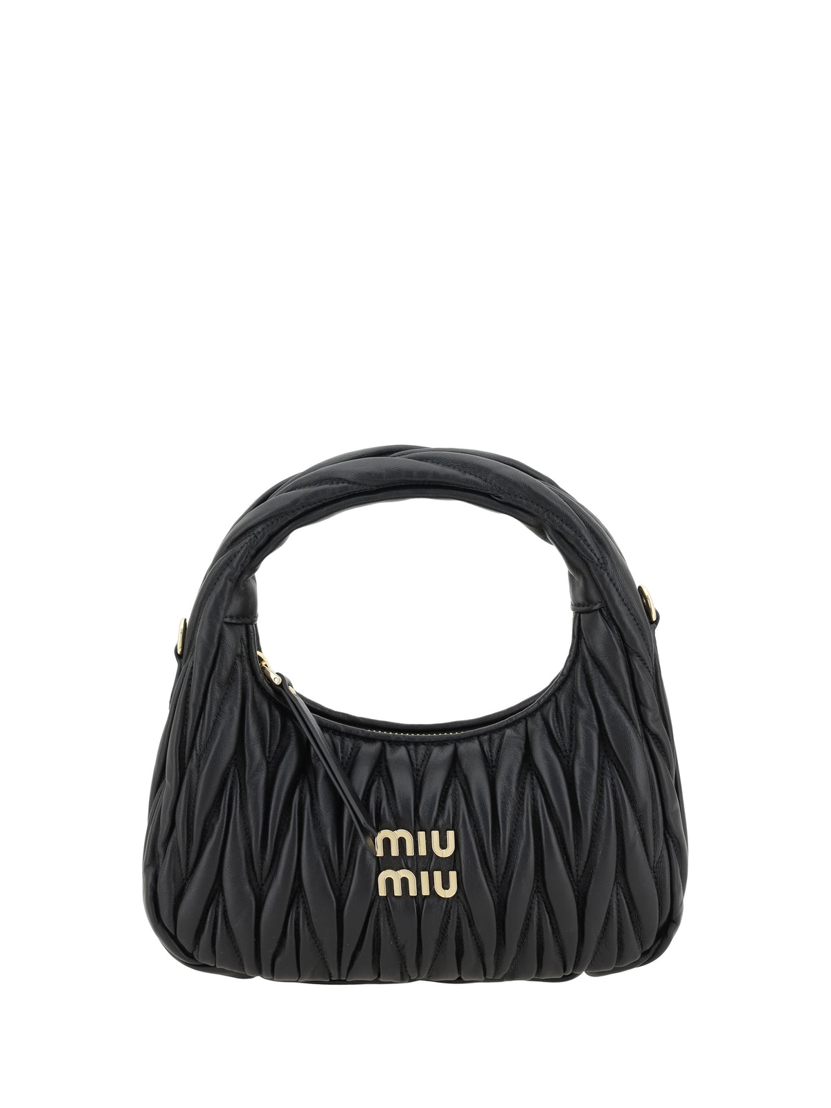 Miu Miu Wandler Hobo Handbag - Black