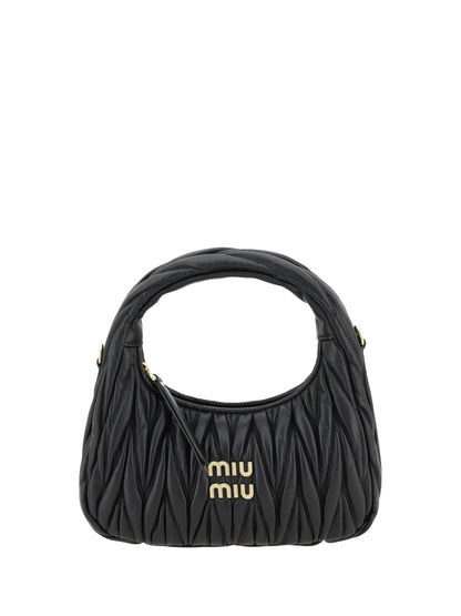 Miu Miu Wandler Hobo Handbag - Black