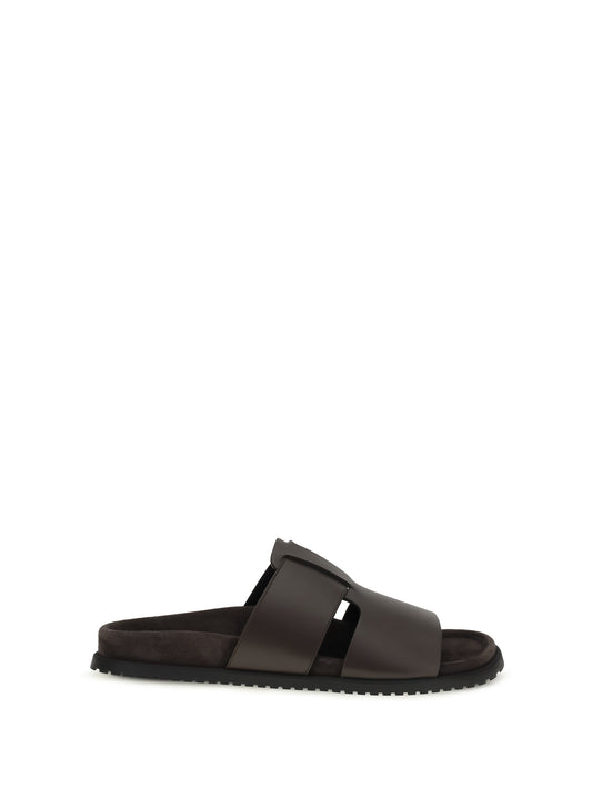 DOLCE & GABBANA Leather Sandals